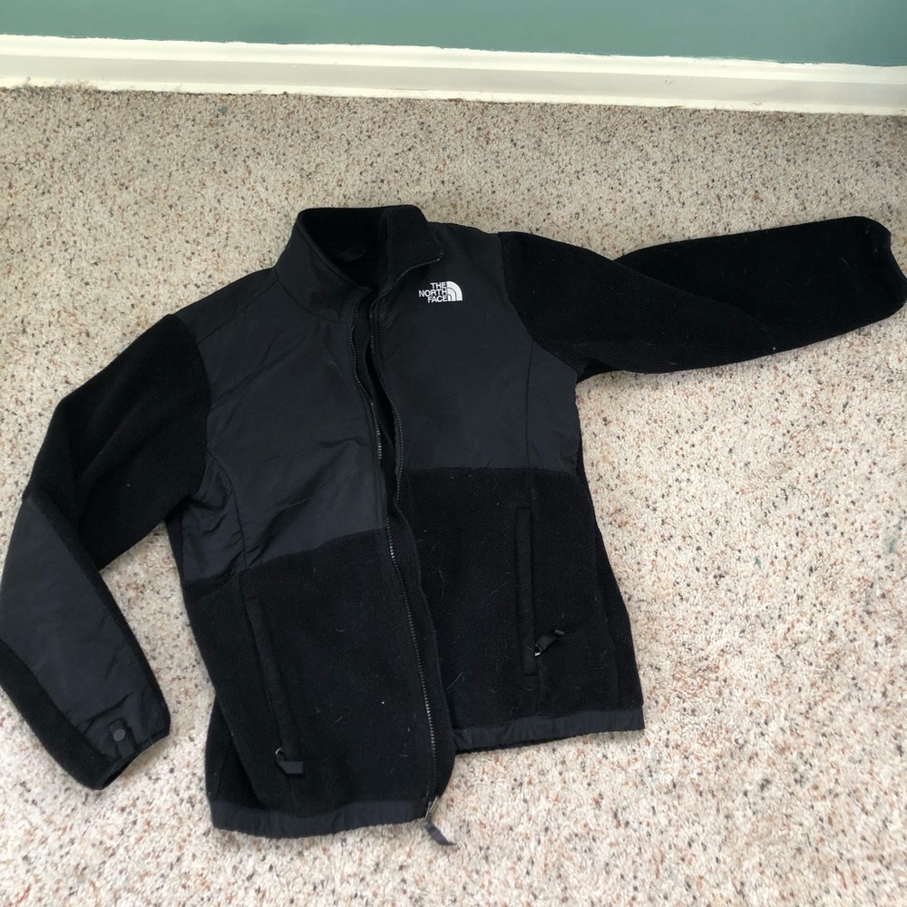 North face black fleece size XL in girls